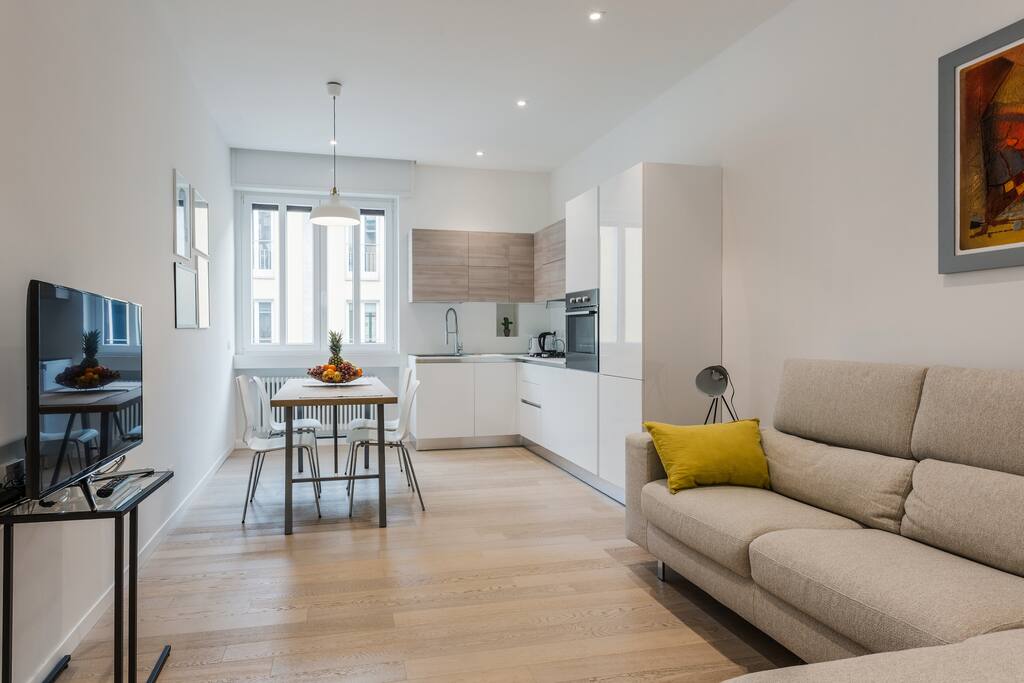 The Living room & The Kitchen