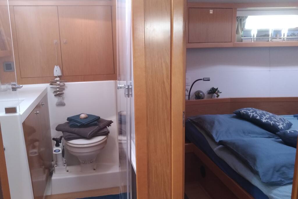 cabine invités avec sdb privée