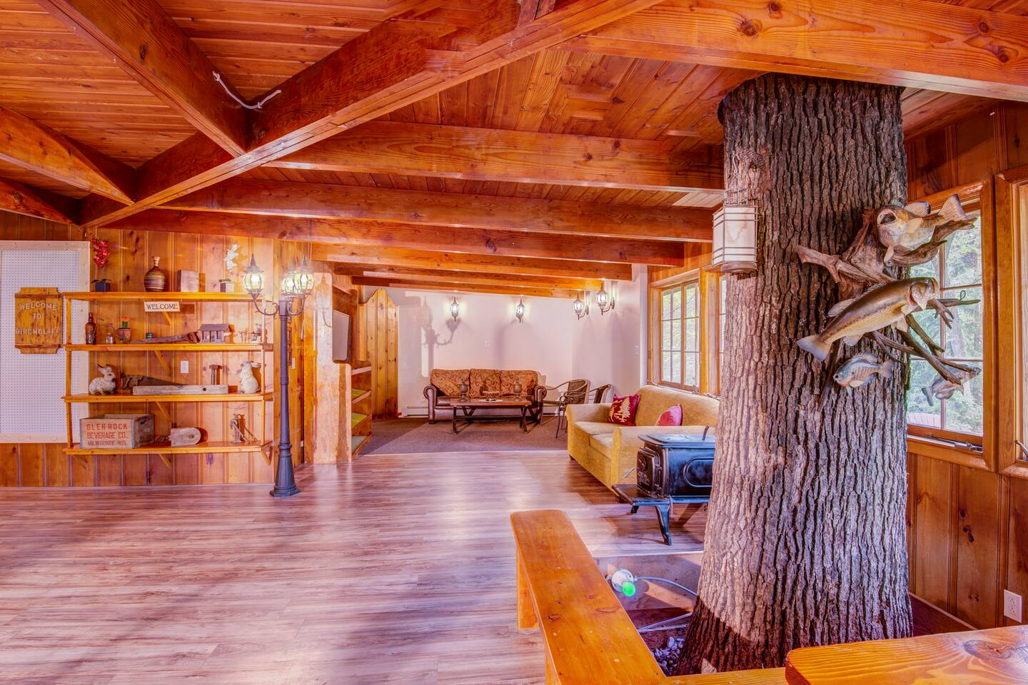 The Treehouse Cabin At A Rustic Resort Duplex Cabins For Rent