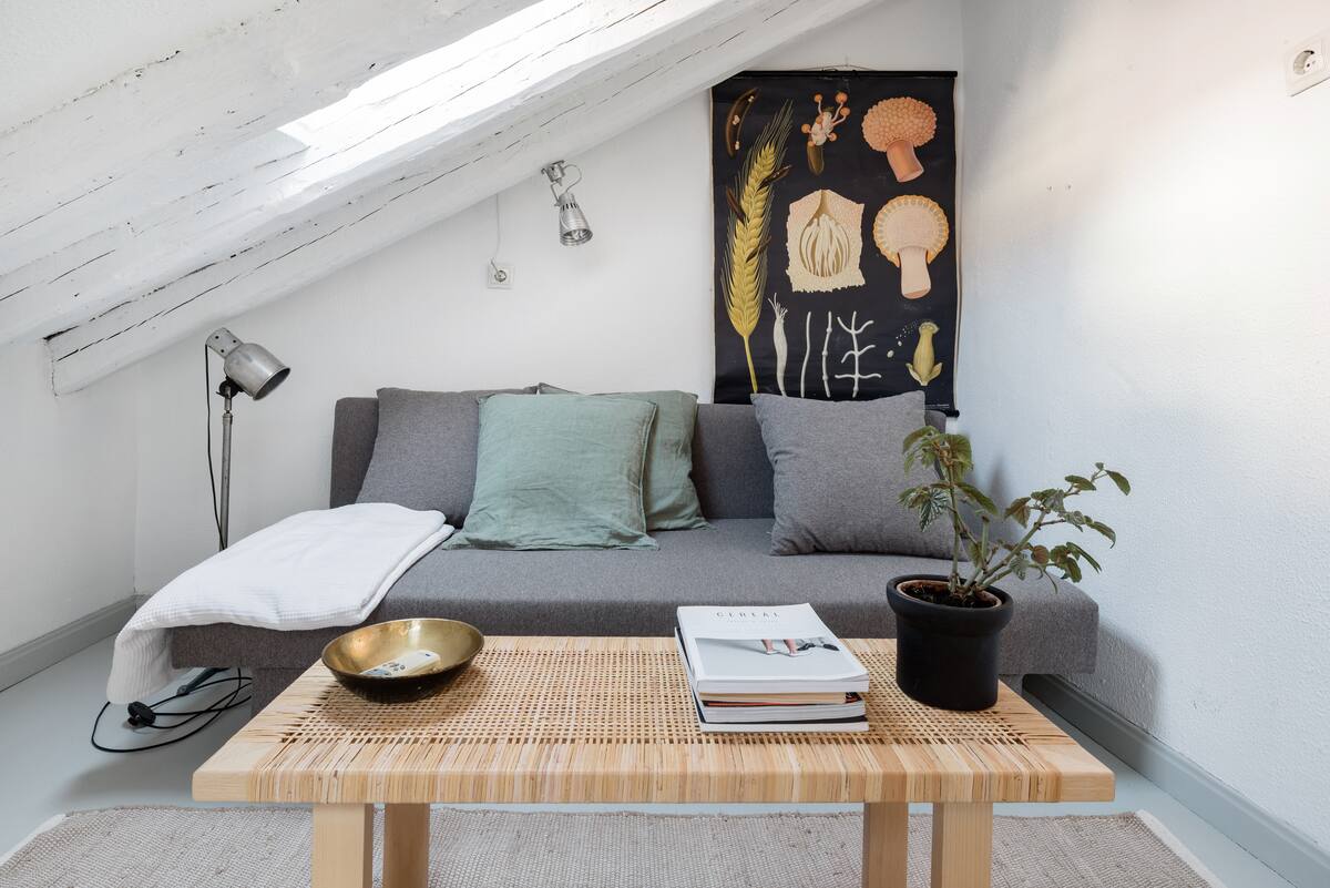 Traverse Madrid from Stylish Penthouse Hideaway