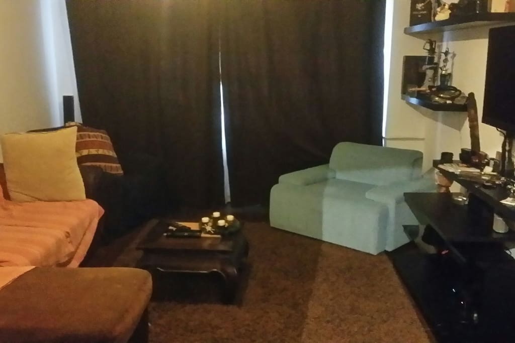Common area, living room.