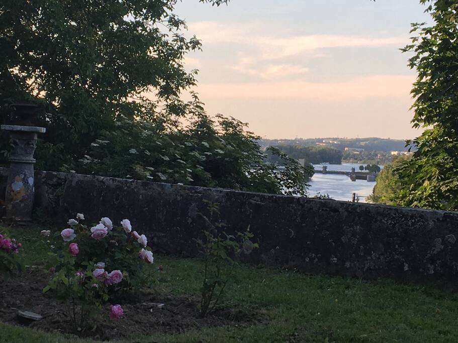 Vue sur le val de Saône
