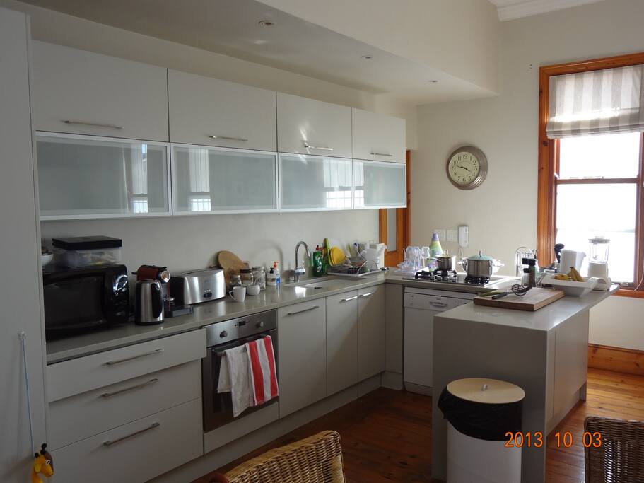 Great kitchen with dining room table for those indoor dinners