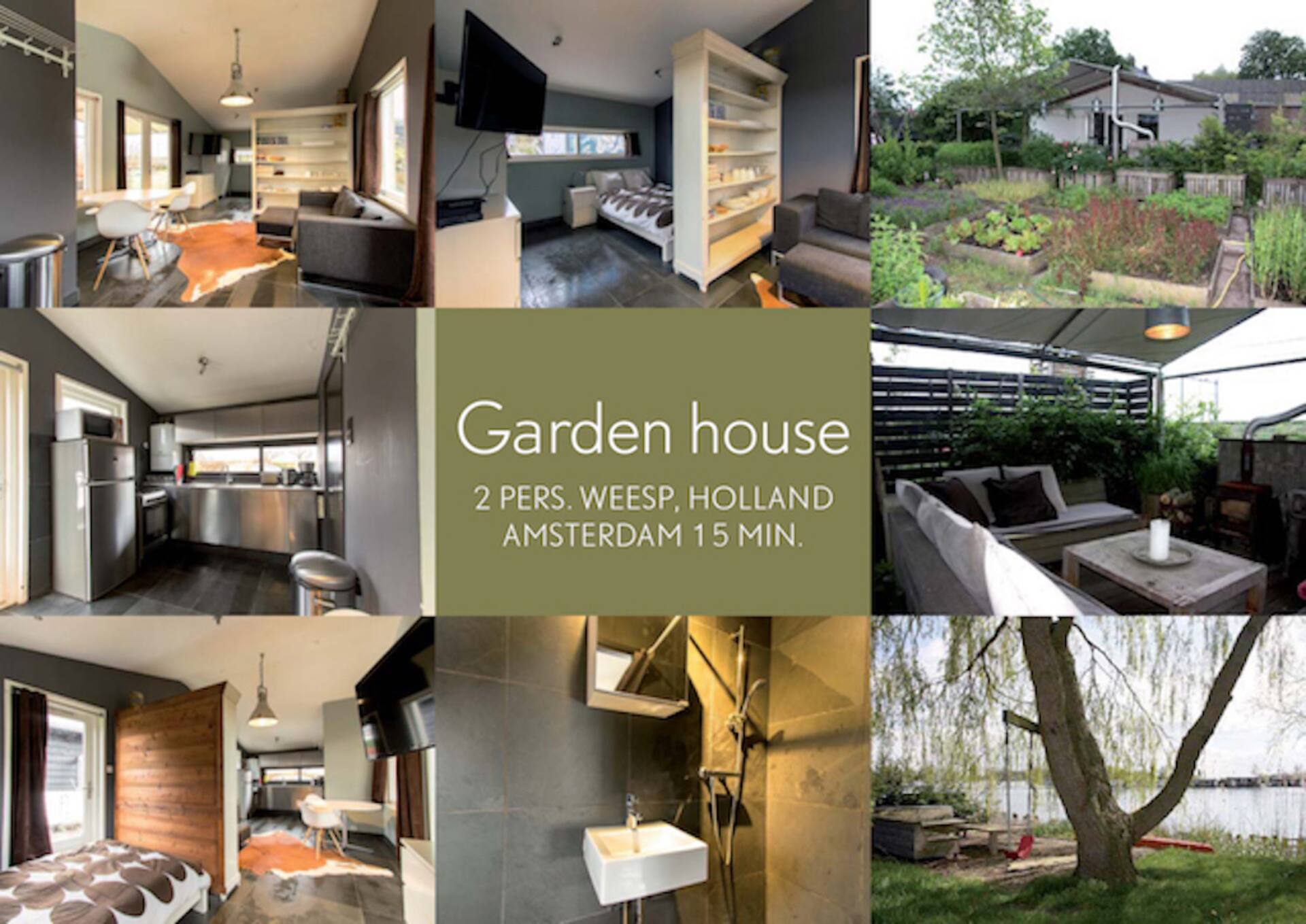 Tuinhuis (Complete House, Free Parking, WiFi)