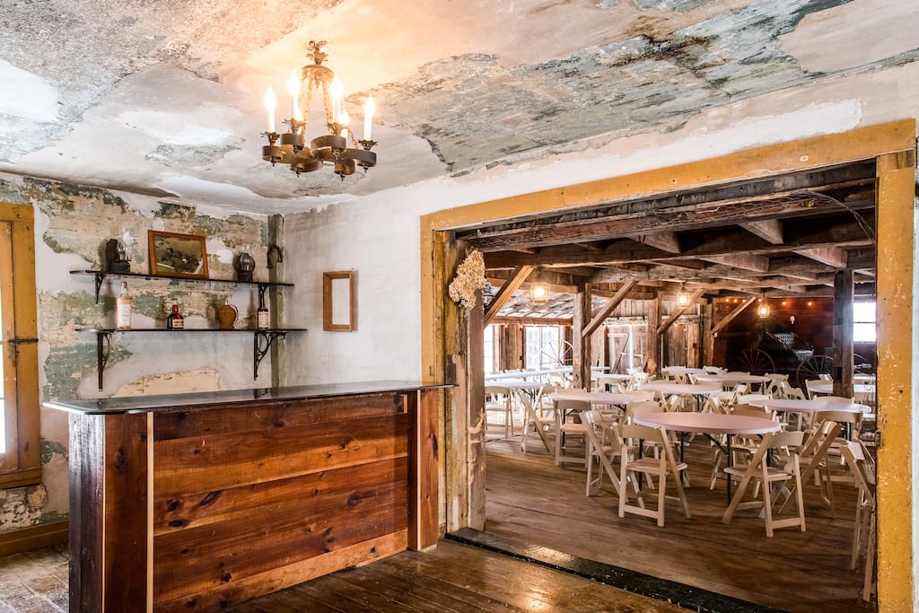 Enjoy access to the barn - the perfect event space!