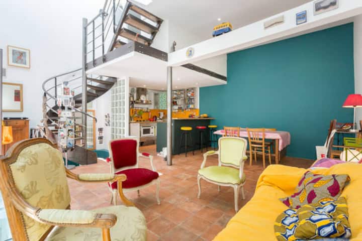 Rare! Maison Avec Terrasse & Chat Au Cœur De Paris - Paris