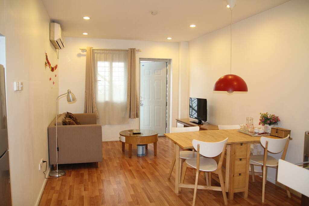 Large space living room