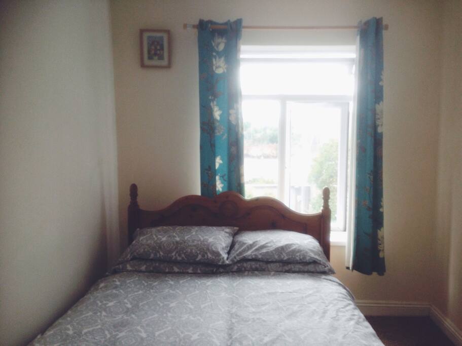 Bedroom 1: Double Bed & Chest of Drawers
