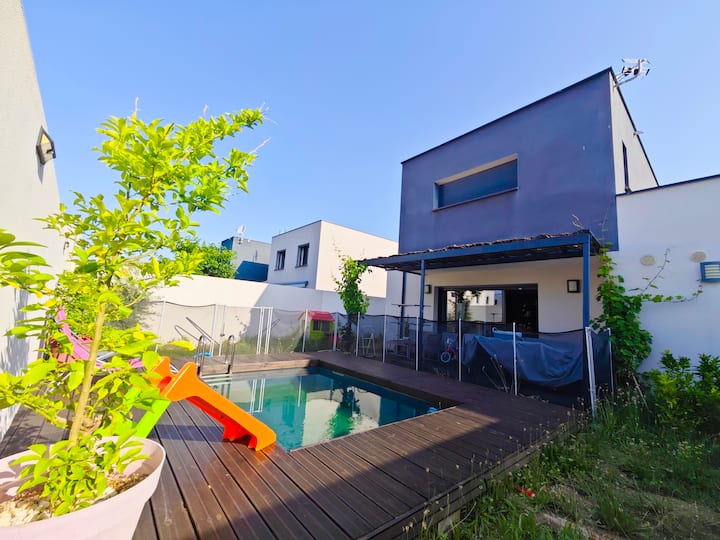 Maison Moderne Et Piscine Près Montpellier Et Lac - Aniane