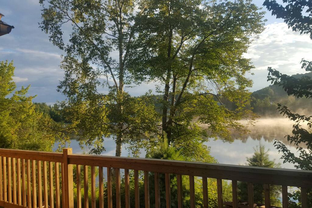 Vue sur le lac