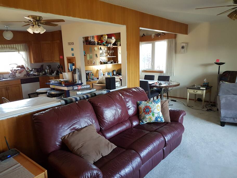 Lots of space for chillaxin'