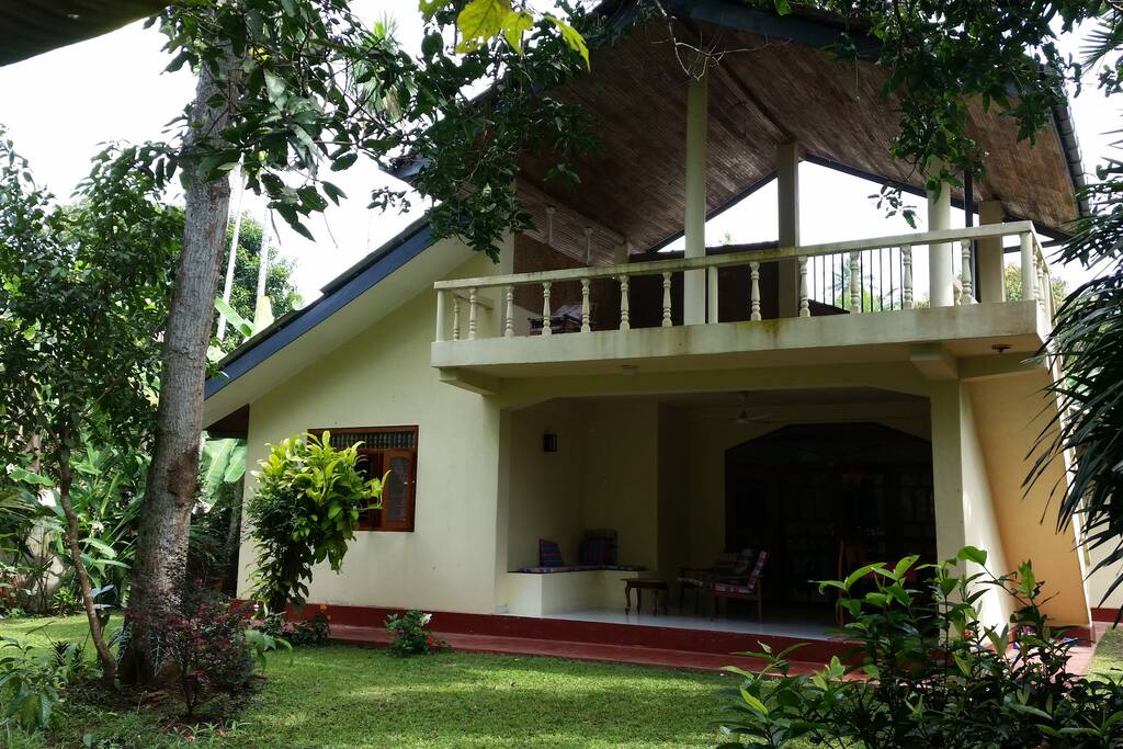 This is our house from the garden.