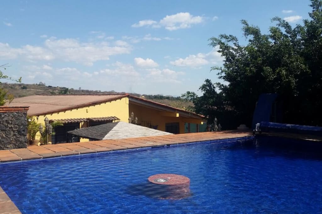 Agua de piscina tratada de manera MUY RIGUROSA con productos hipoalergénicos y amigables con el medio ambiente ......