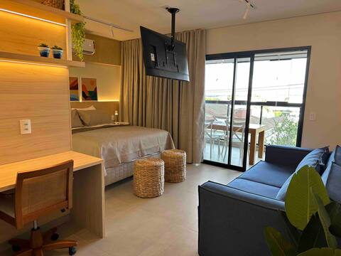 Loft in the best location/fitness center/lavender and more