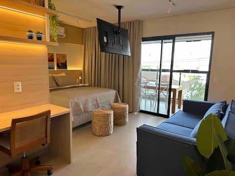 Apt in the best location/gym/lavandeira e +