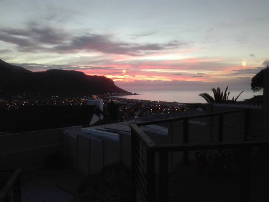 Sunrise over Fish Hoek
