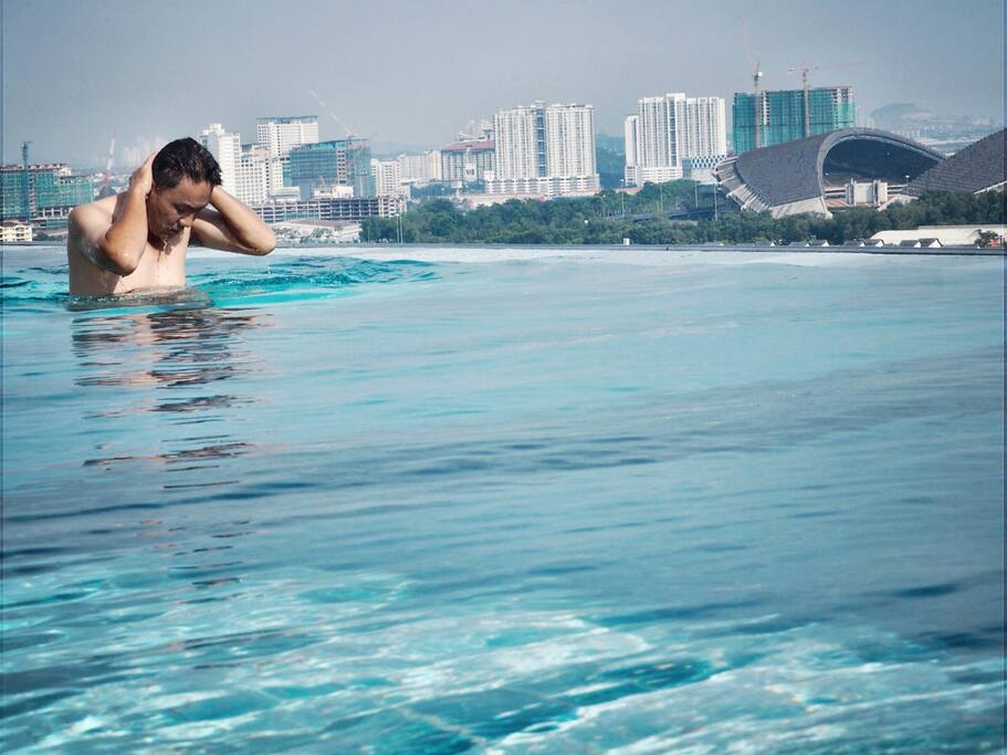 A place for retreat, infinity pool that you can use