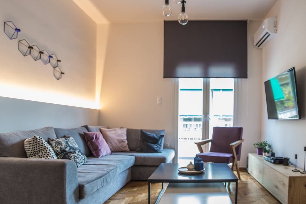 Living Room bathed in light