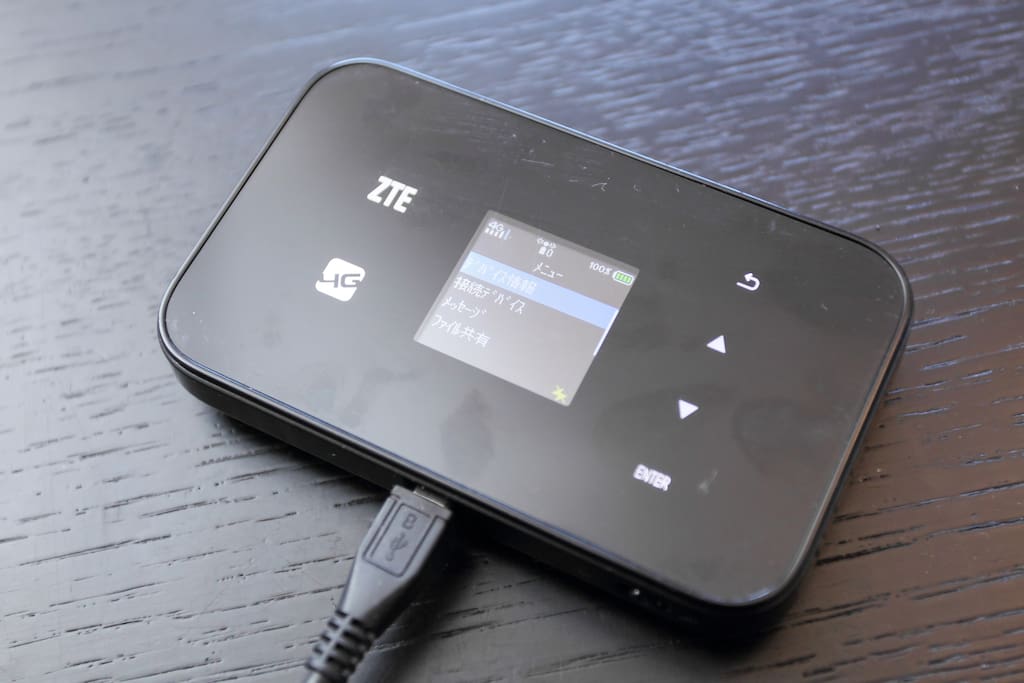 Pocket WiFi provided.