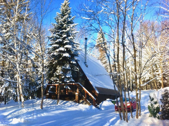 Chalet Balthazar Chalets for Rent in SaintFerréollesNeiges, Québec