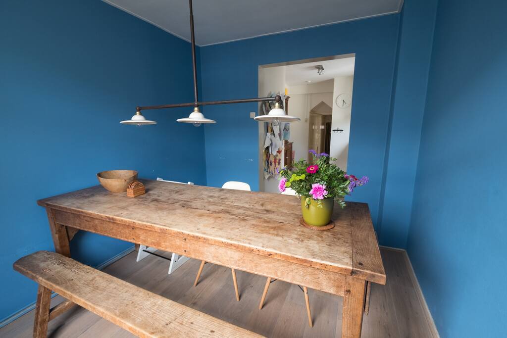 Modern dining area