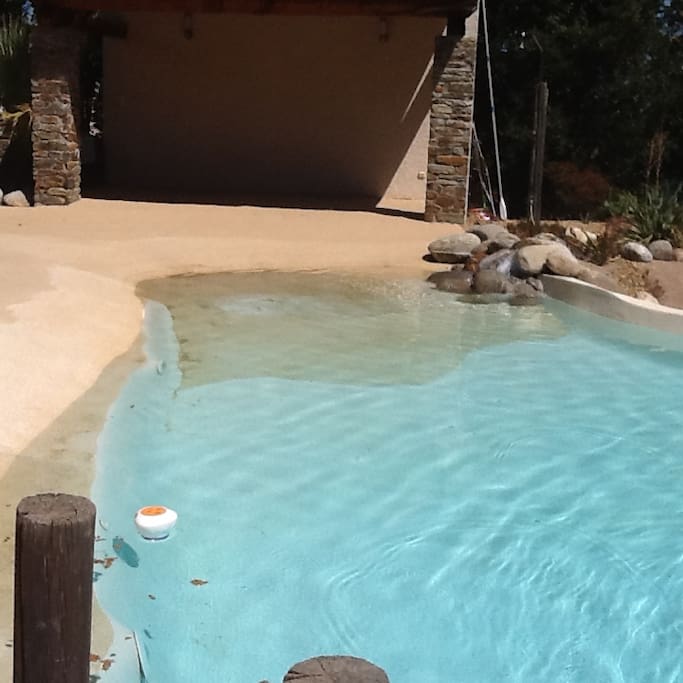 Pergola pour procurer un peu d'ombre