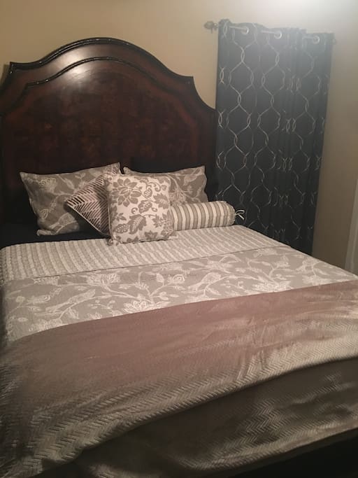 Comfy queen to get a restful night’s sleep