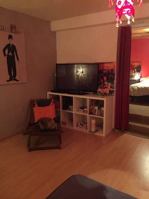 Salon attenant à la chambre