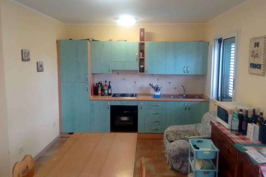Zona giorno - cucina