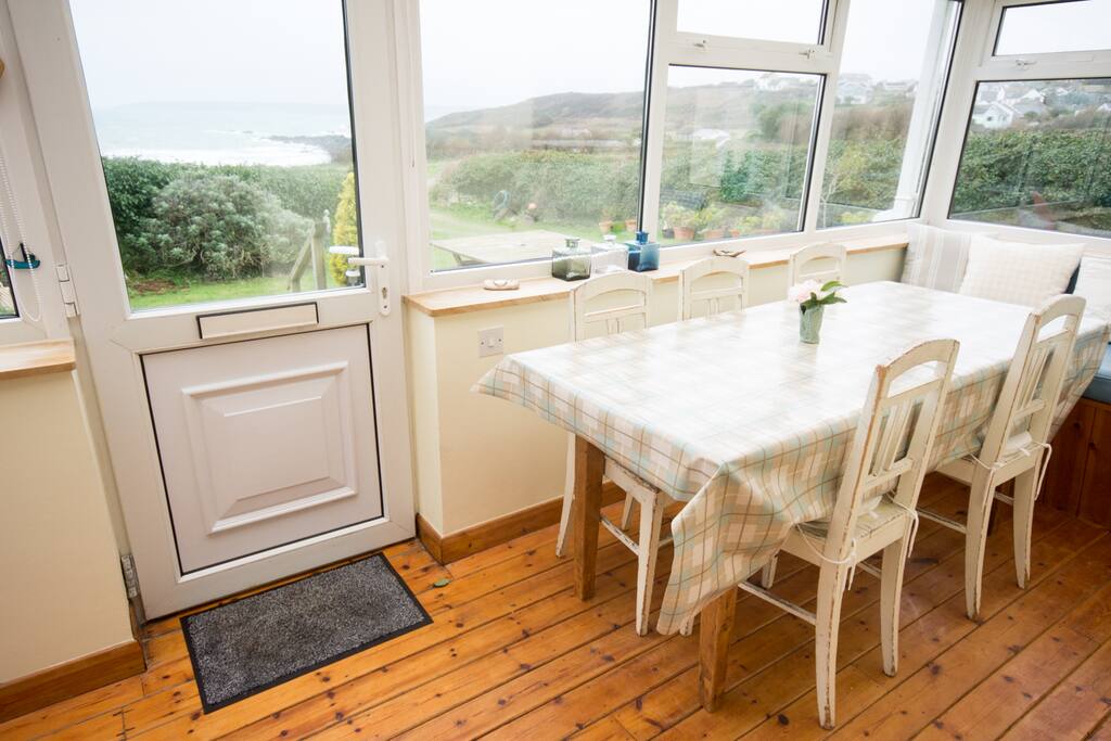 Dining Area In The Conservatory