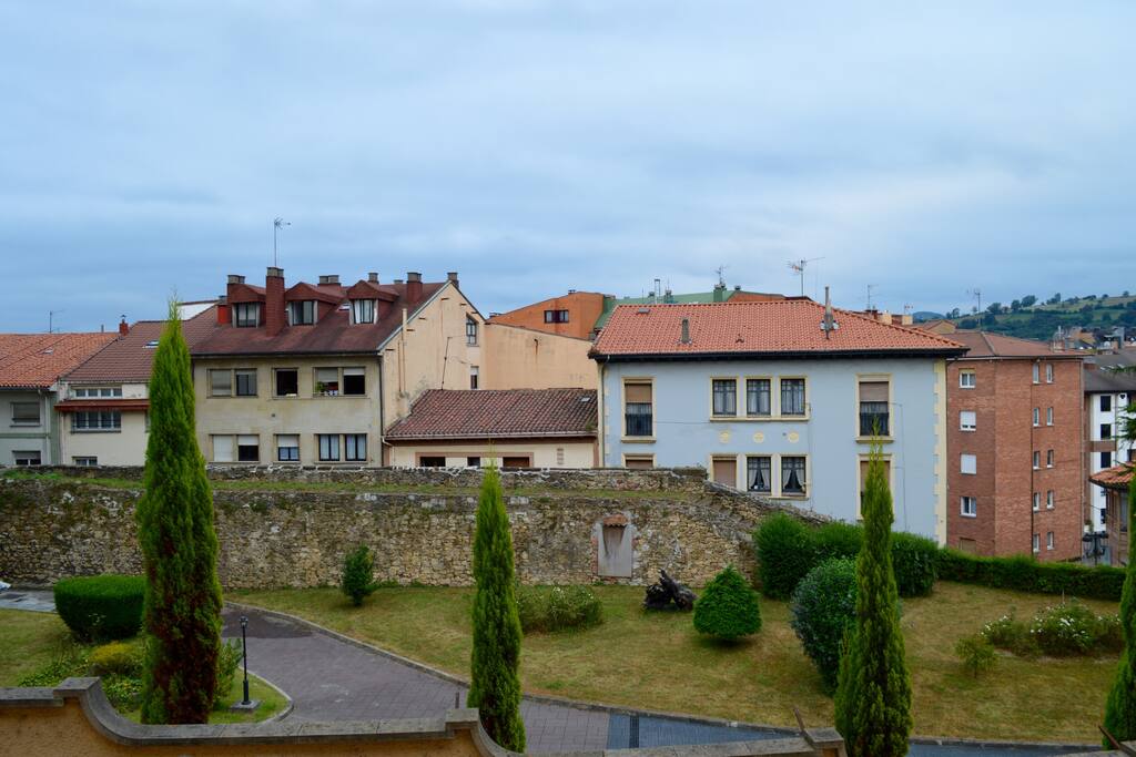view from living room