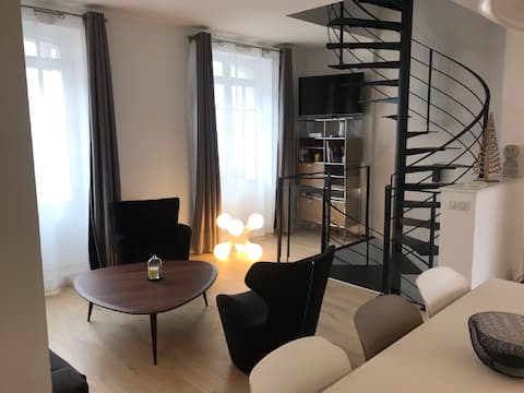 Airbnb performant: Duplex in pretty Touquettoise, 150 m from the beach. à Le Touquet Paris Plage