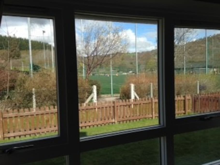 View from lounge window