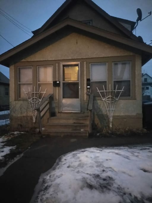 outside side front door