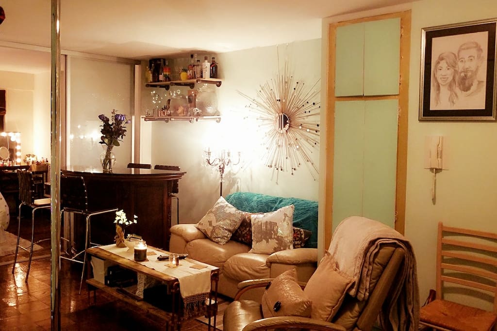 view of the living room