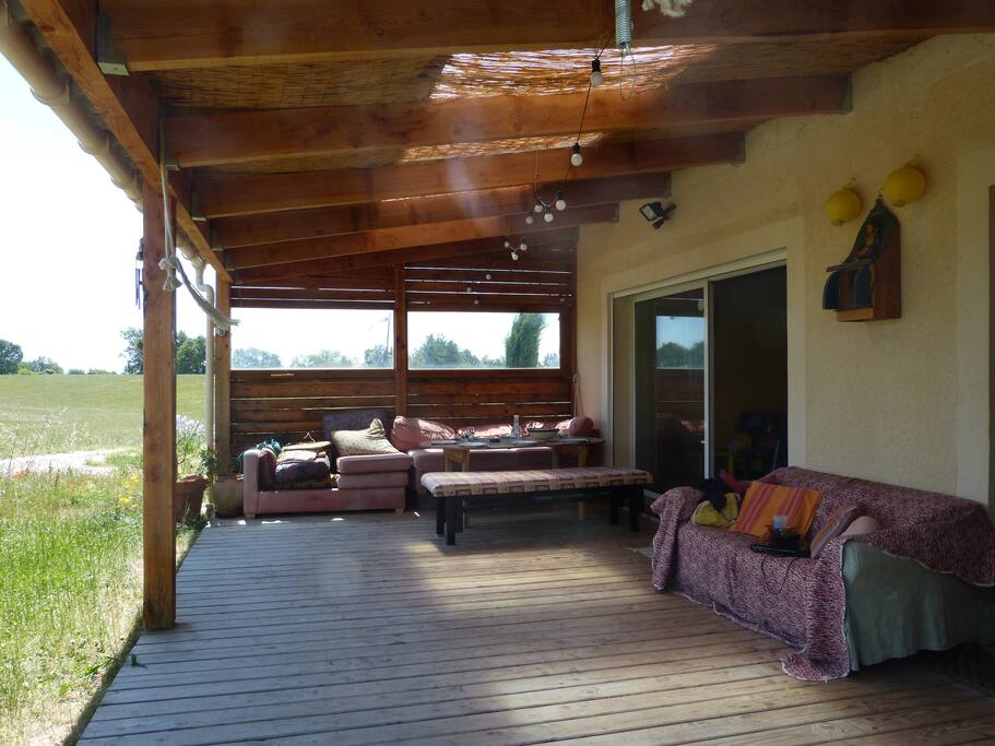 Terrasse au frais..