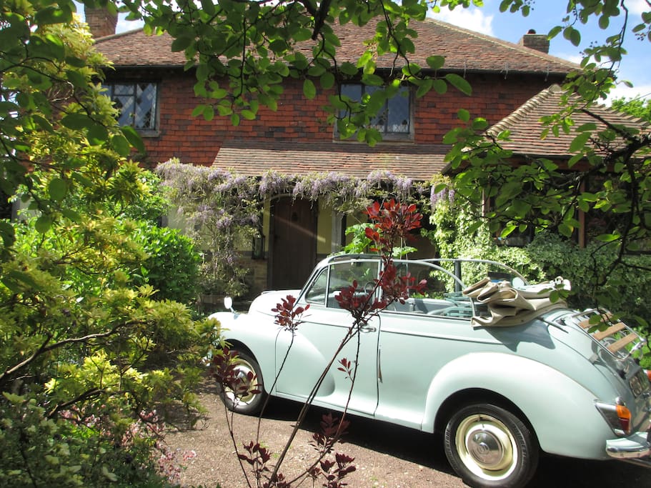 Our Morris Minor - ask nicely and you might get a trip out