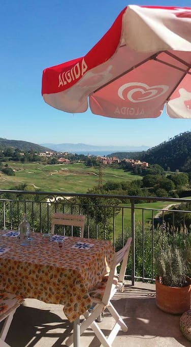 Terrazza sul golf