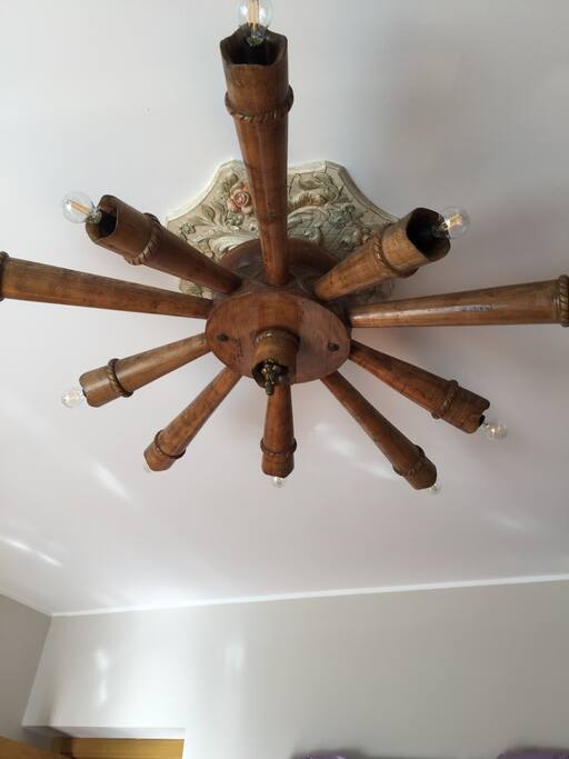 Lampadario camera padronale
