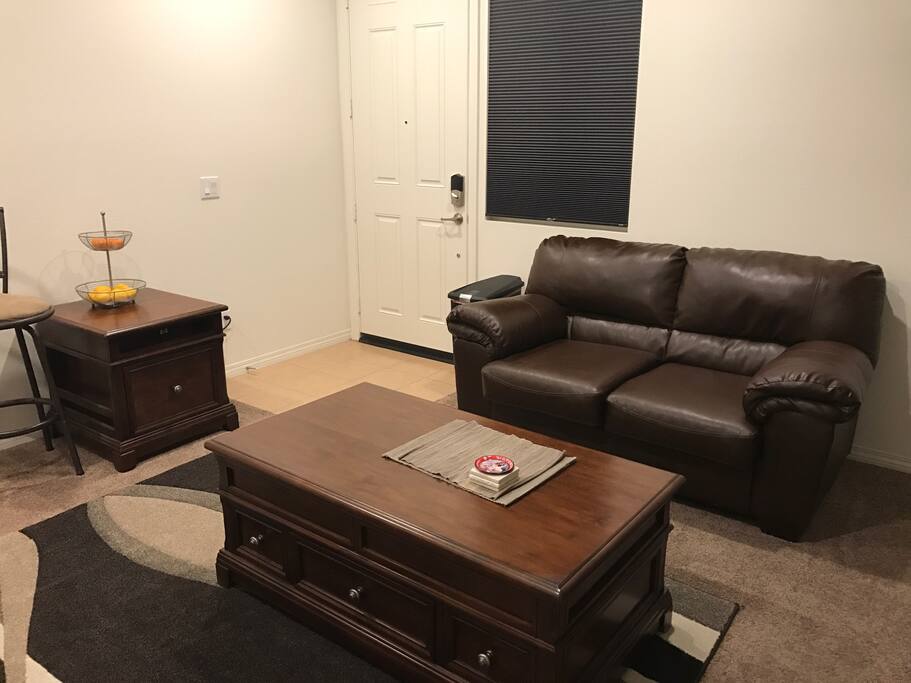 Comfy and clean living room