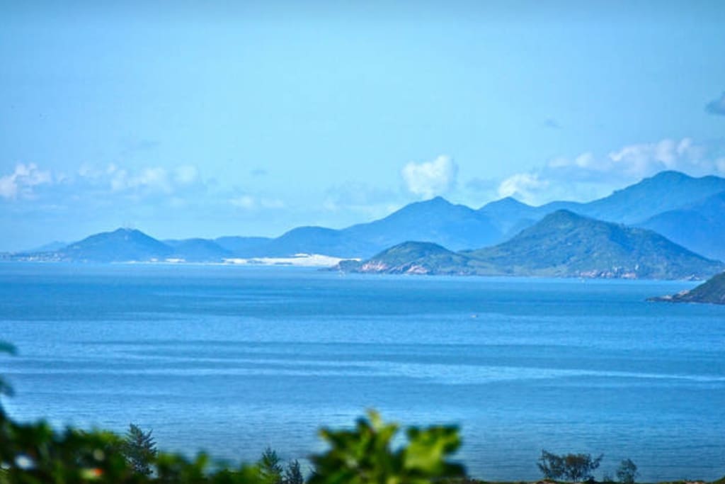 Vista Panorâmica da varanda da casa