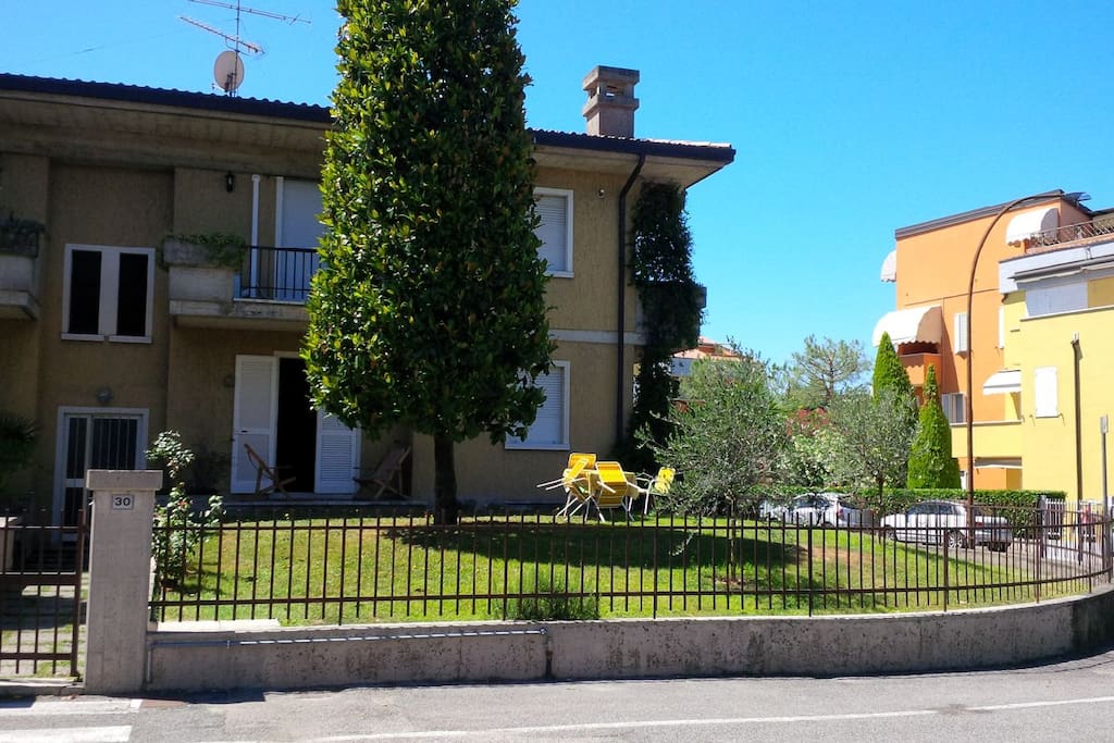 Vista della casa