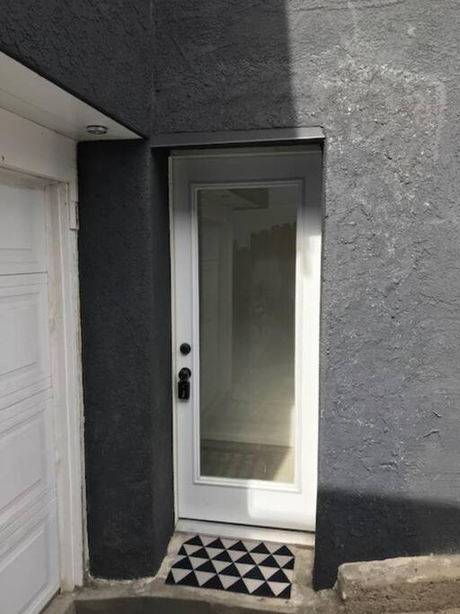 Your private entrance