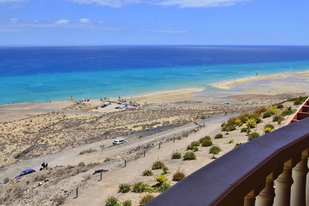 view from the balcony