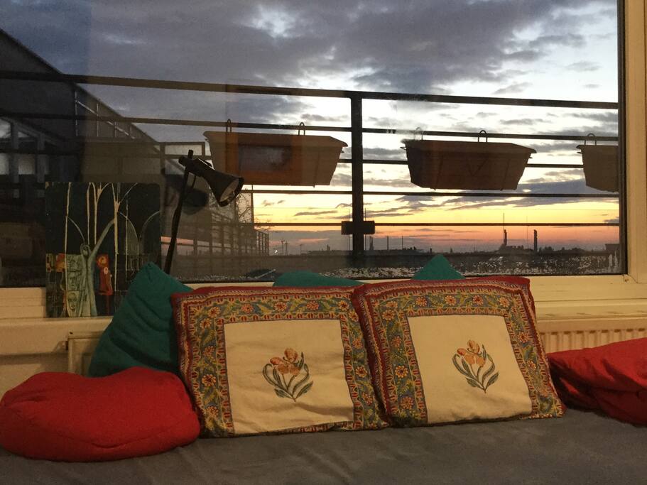 Your room. Sunrising.