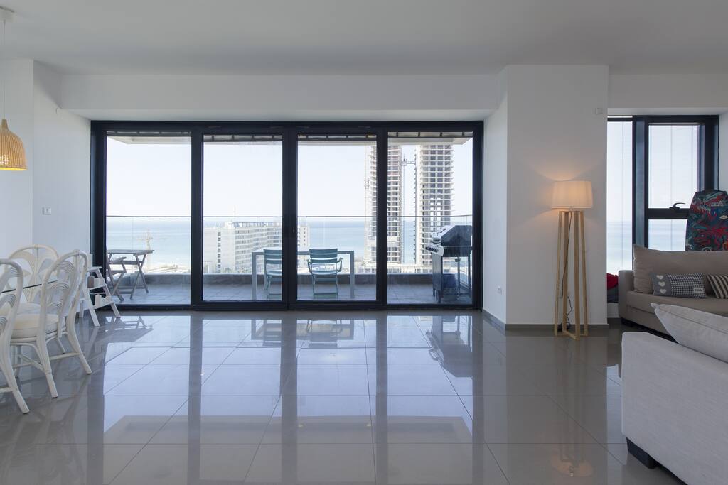 View at the entry in the apartment