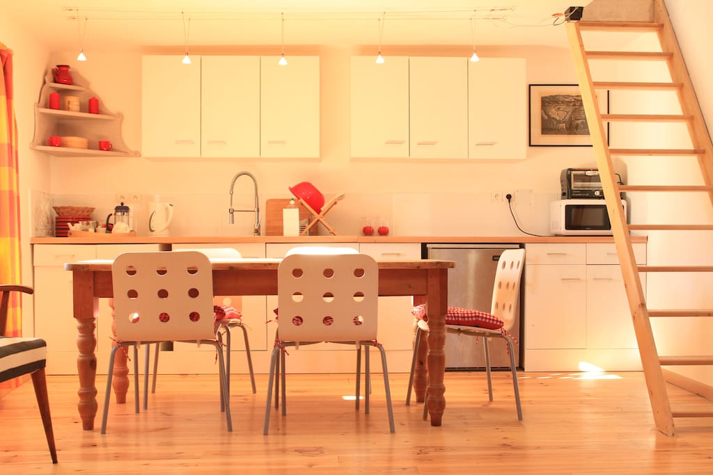 Studio Apartment kitchenette