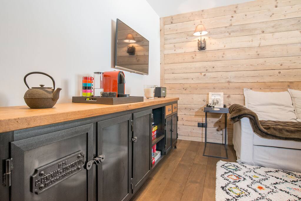 Nespresso machine, cast iron tea pot, board games...