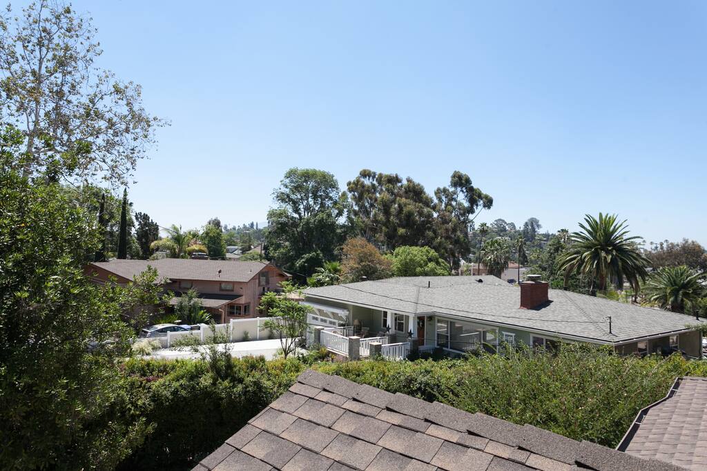 View from terrace