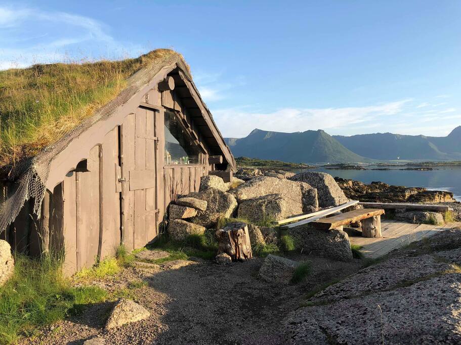 Uværshula , gåavstand fra hytten.